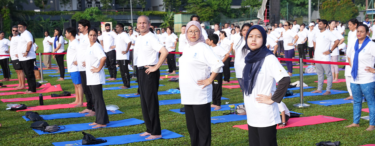 12th International Day of Yoga.