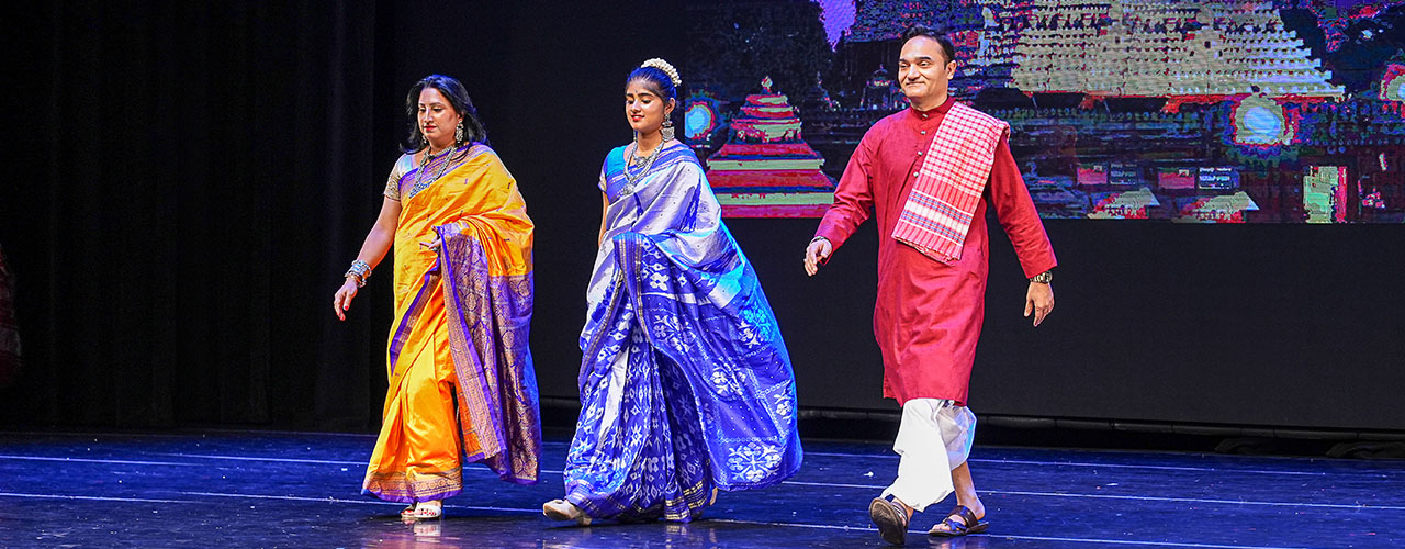 Celebrating India-ASEAN Cultural Harmony Second Line:Costume show by Bharat Club, KL