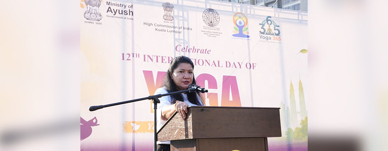 12th International Day of Yoga.