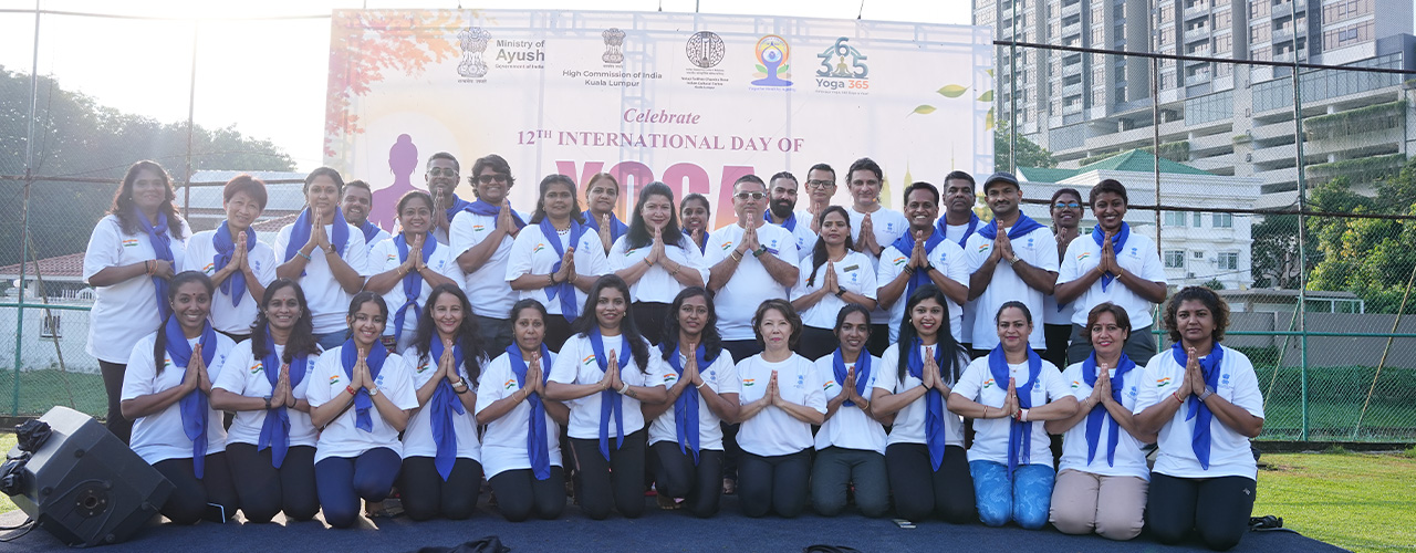 12th International Day of Yoga.