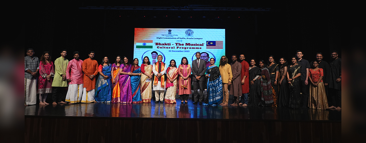 'Bhakti The Musical'-Cultural programme hosted by High Commission of India on December 1, 2023 