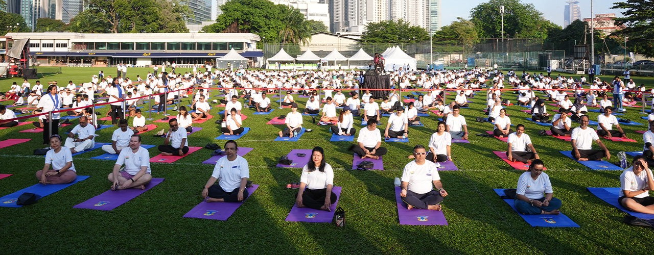 12th International Day of Yoga.