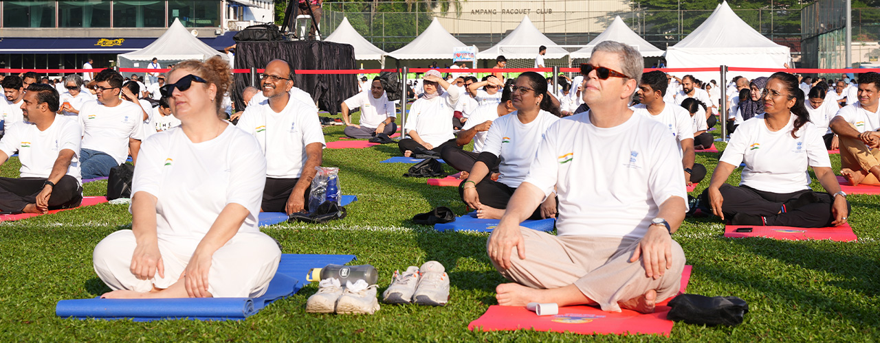 12th International Day of Yoga.